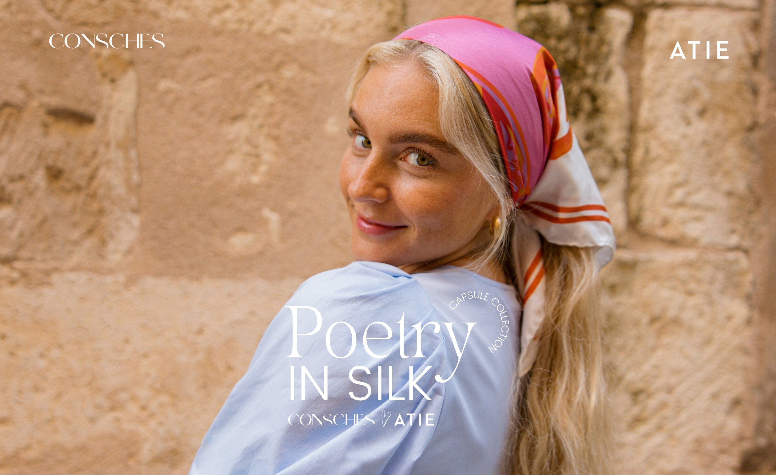 Zwei Marken, eine Vision: Die exklusive Seidentuch-Kollektion von CONSCHES & ATIE