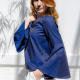 LISA shiny navy