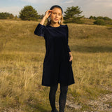 OLIVIA velvet blue