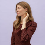 LAURA rust satin leo