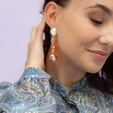 DORA paisley blue with belt