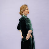 FRANCA velvet green