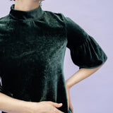 FRANCA velvet green