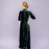 FRANCA velvet green