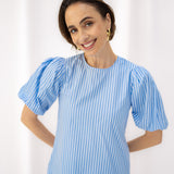PIA stripes light blue