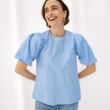 PIA stripes light blue