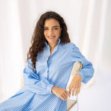 ALMA stripes light blue