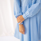 ALMA stripes light blue