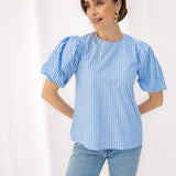 PIA stripes light blue