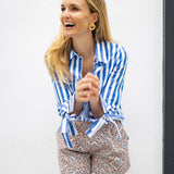 HANNA stripes blue