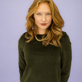 MARLA velvet green