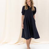 NETTY tencel navy