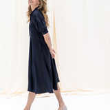 NETTY tencel navy