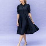 NETTY tencel navy