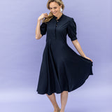 NETTY tencel navy