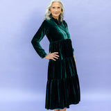 MONA jade velvet
