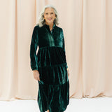 MONA jade velvet