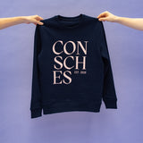 CONSCHES navy sweater