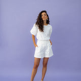SHORTY white special pattern
