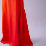 FRANCESCA satin red
