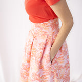 ROMY peachy flowers