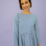 NORA royal stripes