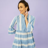 TONI MIDI stripes