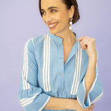 TONI MIDI stripes