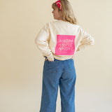 AMORE sweater vanilla
