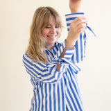 HANNA stripes blue