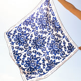 SANTORINI silkscarf