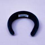 HEADBAND velvet blue