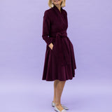 JOHANNA velvet burgundy