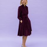JOHANNA velvet burgundy