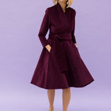JOHANNA velvet burgundy