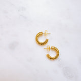 HOOPS gold ruffels