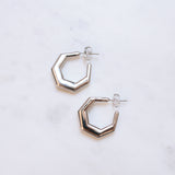 HOOPS silber hexagon