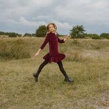 MARLA velvet burgundy