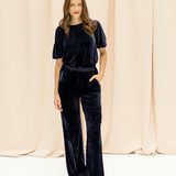 AVA velvet blue