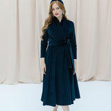 LEONIE velvet navy
