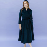 LEONIE velvet navy