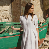HANNI linen beige with belt