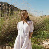HANNI linen beige with belt