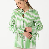 HANNA stripes green