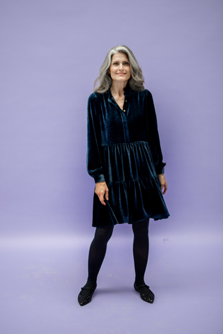 ANTONIA velvet blue