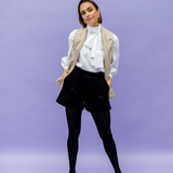 SHORTY black wool