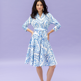 JOHANNA blue and white