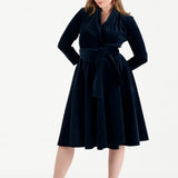 JOHANNA velvet navy