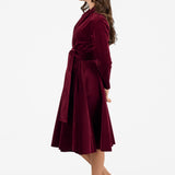 JOHANNA velvet burgundy