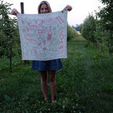 APERITIVO silkscarf